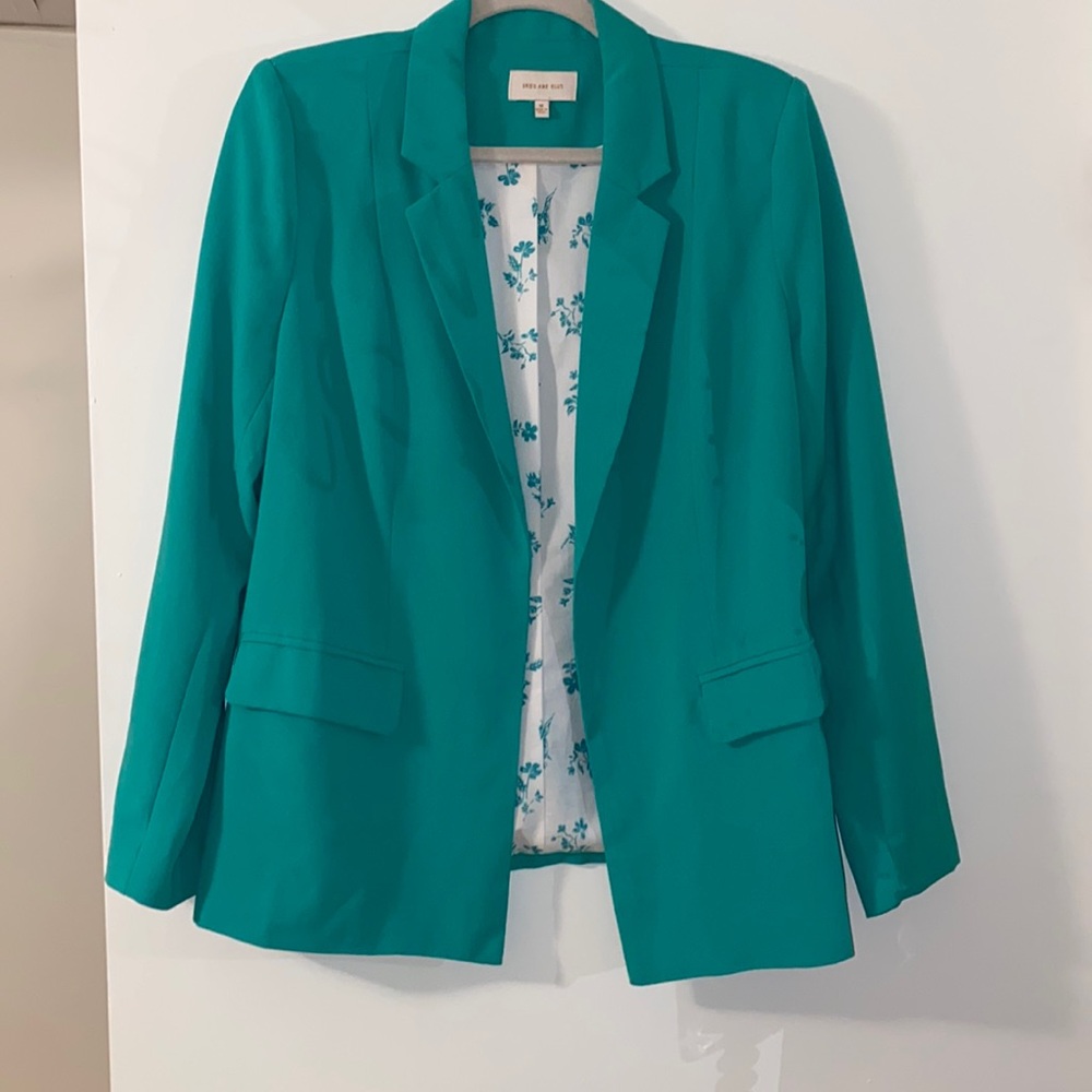 Green blazer